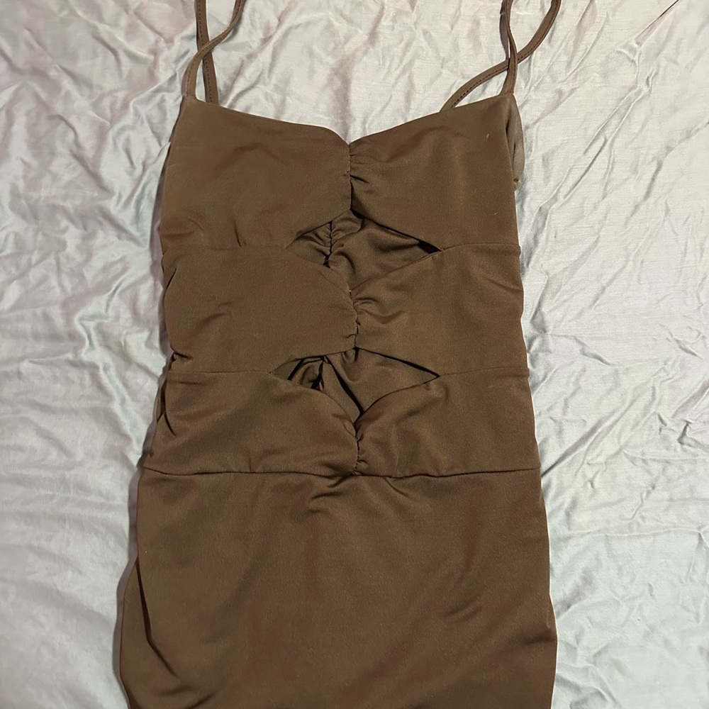Brown Dress